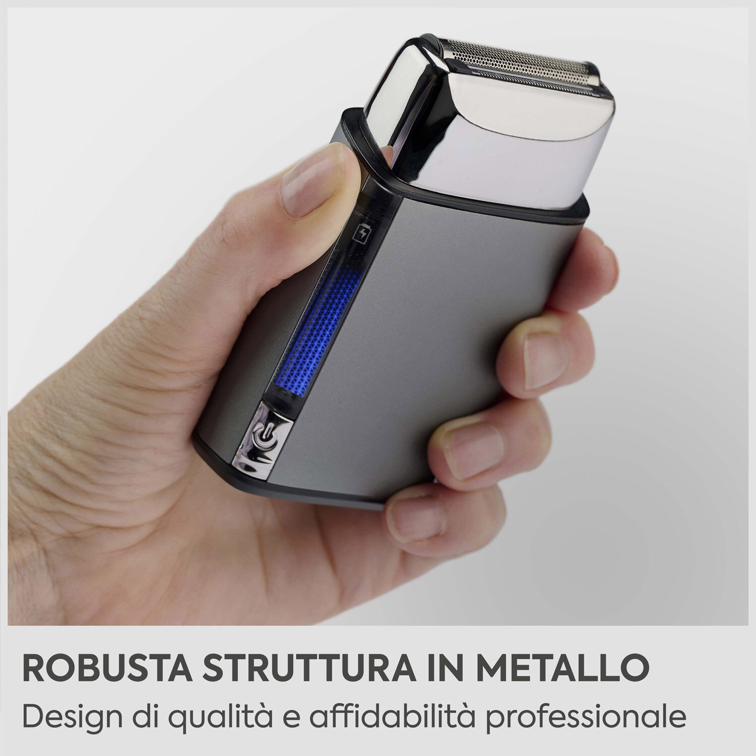 Shaver lamina singola Super-X Metal (Silver)